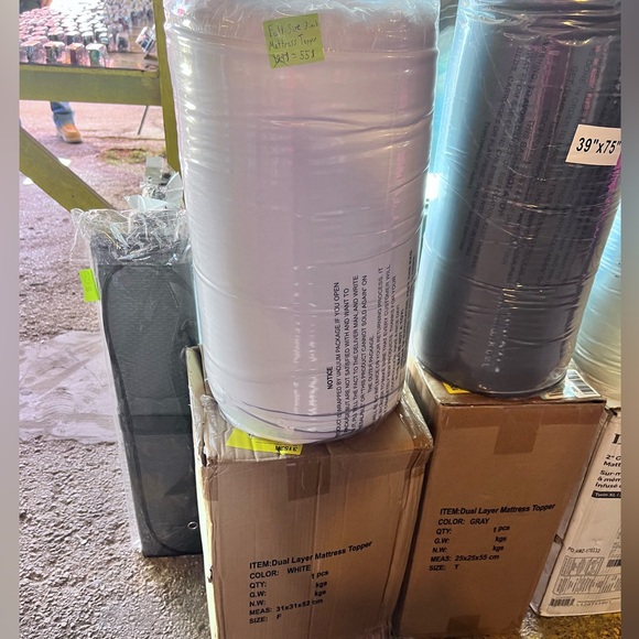 FULL SIZE 3 INCH MEMORY FOAM DUAL LAYER